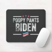 Poopy Pants Biden Muismat (Met muis)