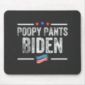 Poopy Pants Biden Muismat (Voorkant)