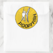 poopy venster sticker (Tas)