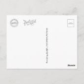 poort briefkaart (Achterkant)