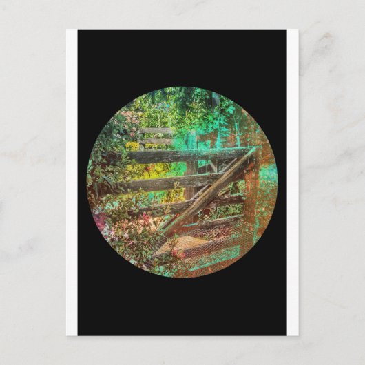 poort briefkaart (Voorkant)