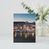 Poort chassis 's nachts briefkaart (Staand voorkant)