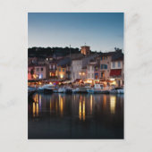 Poort chassis 's nachts briefkaart (Voorkant)