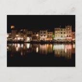 Poort chassis 's nachts briefkaart (Voorkant)