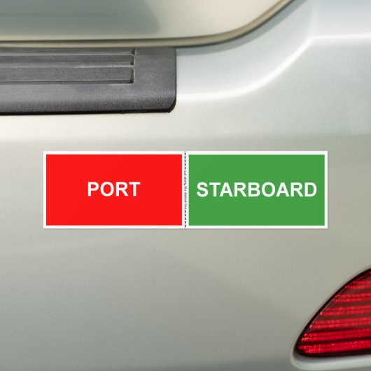 Poort- en moederbordsticker bumpersticker (Op auto)