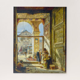 Poort Grote Omajjaden-moskee Damascus | Bauernfein Legpuzzel