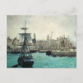 Poort in Calais door Manet, impressionistische ku Briefkaart (Voorkant)