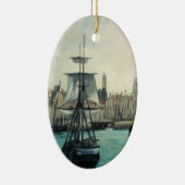 Poort in Calais door Manet, impressionistische ku Keramisch Ornament (Rechts)