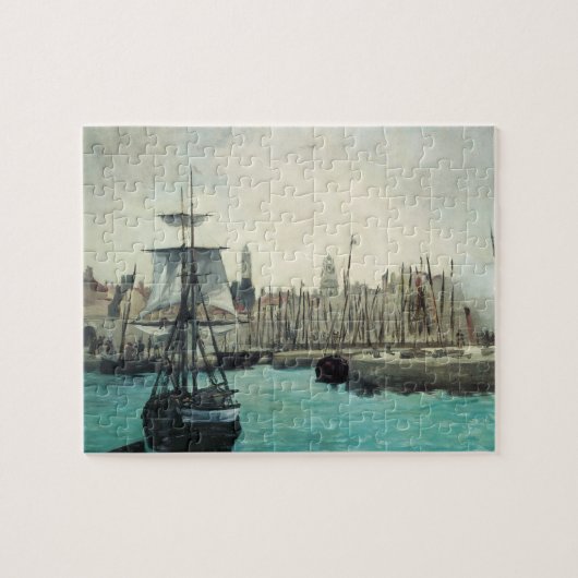 Poort in Calais door Manet,  impressionistische ku Legpuzzel (Horizontaal)