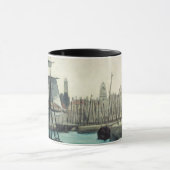 Poort in Calais door Manet, impressionistische ku Mok (Midden)