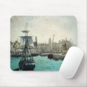 Poort in Calais door Manet, impressionistische ku Muismat (Met muis)