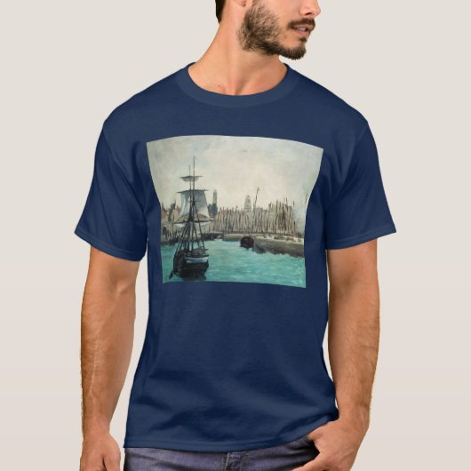 Poort in Calais door Manet,  impressionistische ku T-shirt (Voorkant)