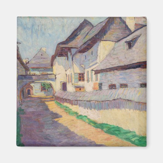 Poort in de Kezmarska straat Magneet (Voorkant)