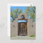 Poort in een Adobe Wall, New Mexico Briefkaart (Voorkant / Achterkant)