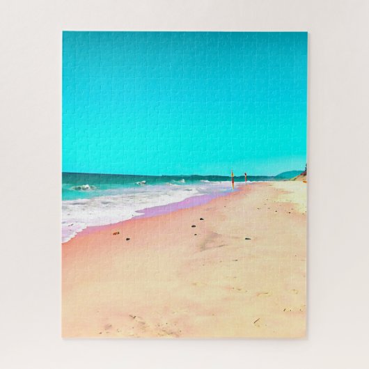 Poort Macquarie strandscène Australië Legpuzzel (Verticaal)