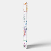 Poort paspoort stempel afdrukken Case-Mate iPhone case (Achterkant / Rechts)