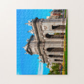 Poort van Alcalá Madrid. Legpuzzel (Verticaal)