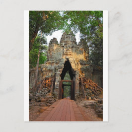 Poort van Angkor Thom, Cambodja Briefkaart