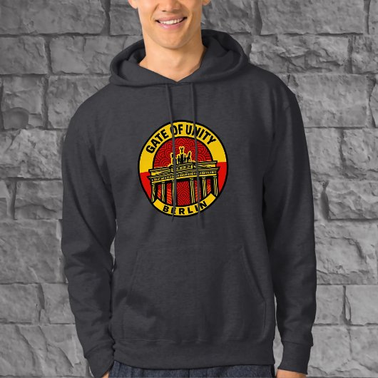 Poort van Unity Mannen Basic Hooded Sweatshirt