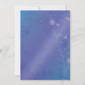 Poort van Zonsopgang in Blauw Trouw Opslag Datum R Save The Date (Achterkant)