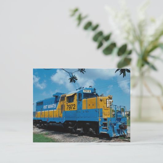 Poortbeheer RR, EMD GP-9m Briefkaart (Staand voorkant)