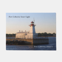 Poortbevestiging binnenshuis Lichte deur Deurmat