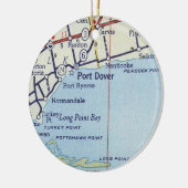 PoortDover op  kaart Keramisch Ornament (Links)