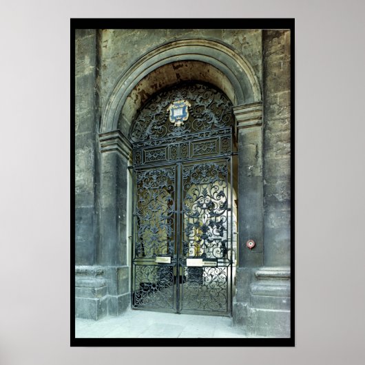 poorten, deelvenster Transformeren en omverwerpen Poster (Voorkant)