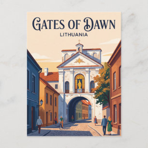 Poorten van de Dageraad Litouwen Briefkaart
