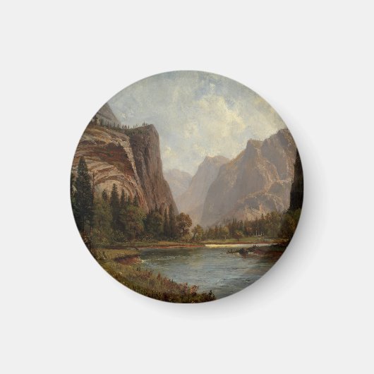 Poorten van de Yosemite – Albert Bierstadt Magneet (Voorkant)