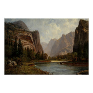 Poorten van de Yosemite - Albert Bierstadt Perfect Poster