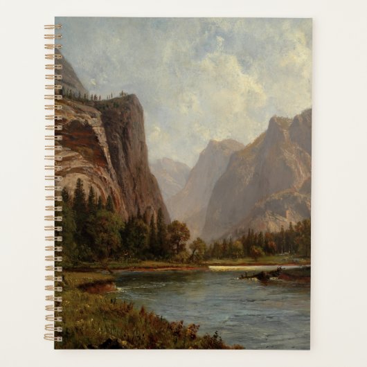 Poorten van de Yosemite - Albert Bierstadt Planner (Voorkant)