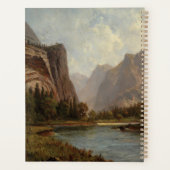 Poorten van de Yosemite - Albert Bierstadt Planner (Achterkant)