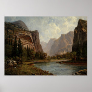 Poorten van de Yosemite - Albert Bierstadt Poster