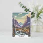 Poorten van het Arctic National Park, Alaska, VS Briefkaart (Staand voorkant)