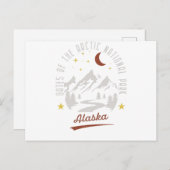 poorten van het Arctisch Nationaal Park Alaska Briefkaart (Voorkant / Achterkant)