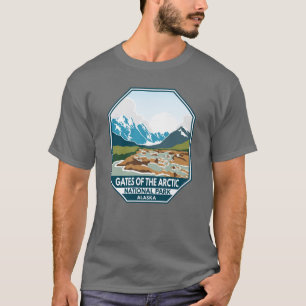 poorten van het nationale park in het Arctisch geb T-shirt