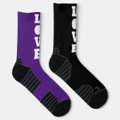 Poorten voor aangepaste teamkleuren van LOVE Volle Sokken (Rechts)