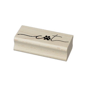 Poot Cute Kat Rubberstempel