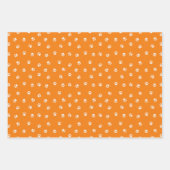 Poot en hartpatroon Grappige Kattenliefhebber Inpakpapier Vel (Voorkant 3)