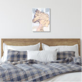 Poot en Stilte II – Stille Kameradschap Canvas Afdruk (Insitu (Slaapkamer))