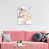 Poot en Stilte II – Stille Kameradschap Canvas Afdruk (Insitu (Woonkamer))