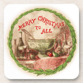 poot- en voedselset van kurkOnderzetters Bier Onderzetter (Voorkant)