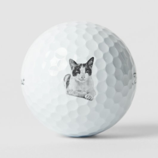 Poot Halftoon Golfballen (Voorkant)