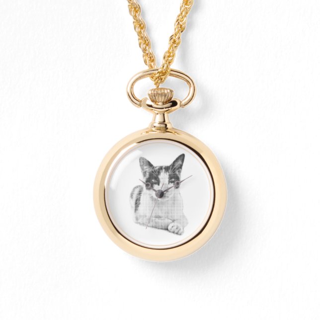 Poot Halftoon Horloge (Voorkant)
