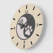 Poot Hand Yin Yang Grote Klok (Hoek)
