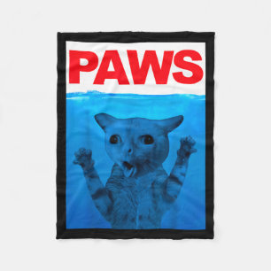Poot Kat Meme Humor Grappige Kattenliefhebber Grap Fleece Deken