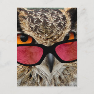 poot met brillen grappig hilarisch briefkaart