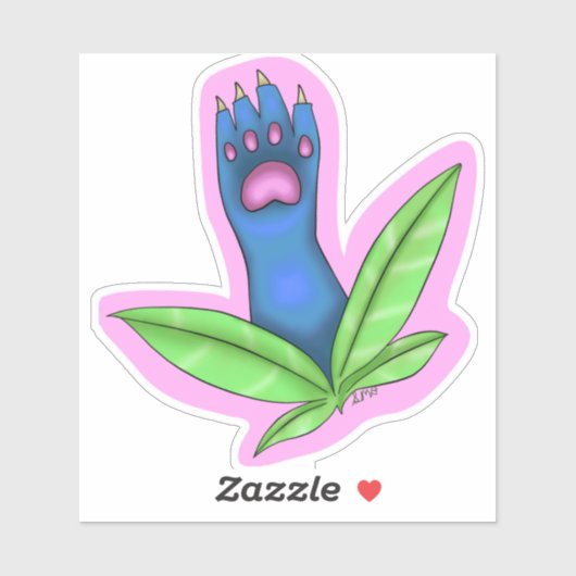 Poot Plant Sticker (Vel)