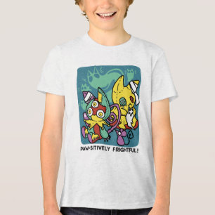 Poot-positief Vreselijk Monstieuze Katten Hallow Tri-Blend Shirt